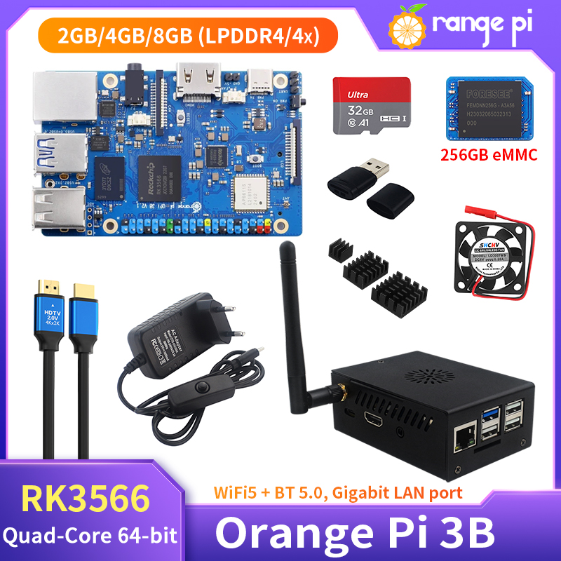 Khadas Vim4 8Gb - Orange Pi 3B 8GB 4GB 2GB