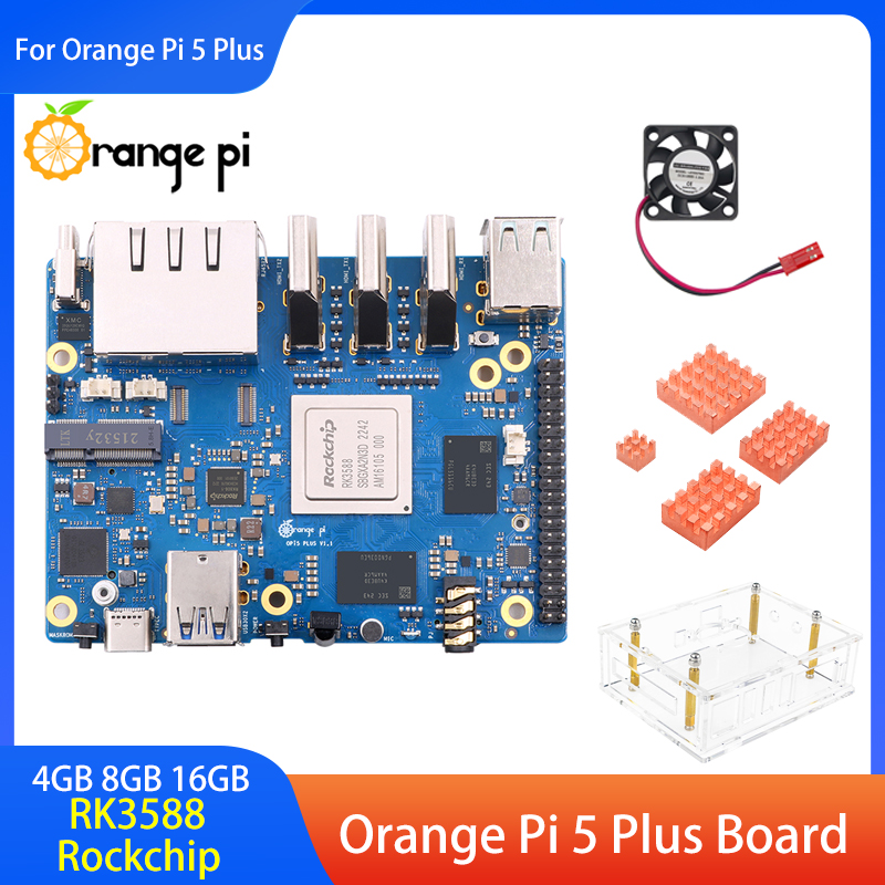 Orange Pi 5 Plus 16Gb - Płytka Orange Pi 5 Plus, 4