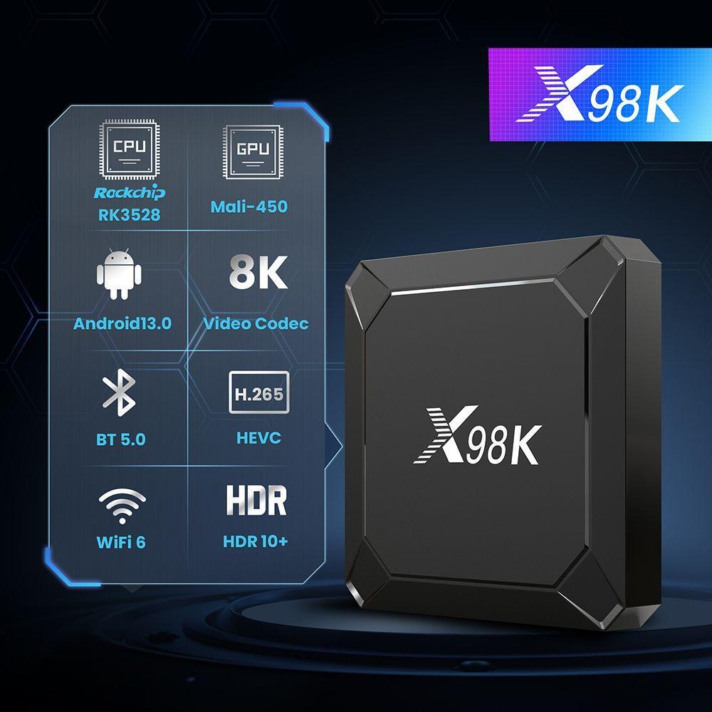 X98K Smart TV Box Android 13.0 – Radxa Rock 5B 16Gb recenzja i cena